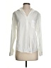Grayson 100% Cotton Ivory Long Sleeve Blouse Size Sm (2) - photo 1