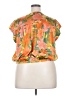 DR2 100% Polyester Orange Sleeveless Blouse Size XXL - photo 2