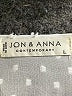 Jon & Anna 100% Polyester Ivory Short Sleeve Blouse Size L - photo 7