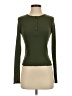 DAZY Green Long Sleeve Top Size S - photo 1
