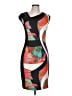 Joseph Ribkoff Graphic Black Cocktail Dress Size 10 - photo 1