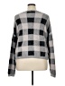 Bobeau Checkered-gingham Gray Pullover Sweater Size XL - photo 2