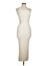 Etiquette 100% Rayon Ivory Cocktail Dress Size M - photo 1