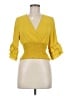 Altar'd State 100% Polyester Yellow 3/4 Sleeve Blouse Size M - photo 1