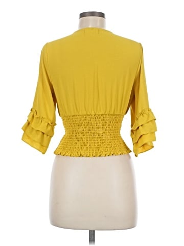 Altar'd State 3/4 Sleeve Blouse (view 2)