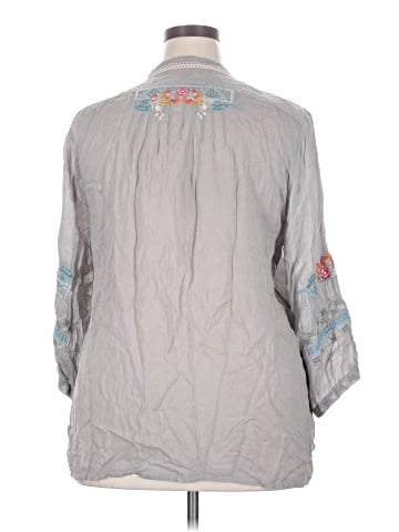 Johnny Was 3/4 Sleeve Blouse (view 2)