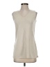 St. John Ivory Sleeveless Blouse Size P (petite) - photo 1
