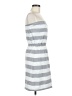 Old Navy Stripes Gray Casual Dress Size M - photo 4