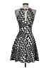 Emerald Sundae Houndstooth Black Cocktail Dress Size S - photo 2