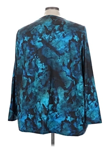 Ulla Popken 3/4 Sleeve Top (view 2)