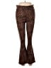 7 For All Mankind Animal Print Brown Casual Pants Size 27 waist - photo 1