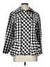 600 West 100% Polyester Checkered-gingham Gray Jacket Size L - photo 1