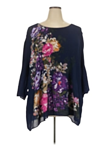 Catherines 3/4 Sleeve Blouse (view 1)
