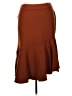IMAN Solid Brown Casual Skirt Size 1X - photo 1
