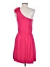 Express Solid Pink Cocktail Dress Size S - photo 2
