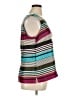 Talbots Stripes Teal Blue Sleeveless Blouse Size XL - photo 4
