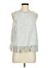Mud Pie Blue Sleeveless Blouse Size M - photo 1