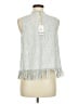 Mud Pie Blue Sleeveless Blouse Size M - photo 2
