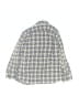 Crewcuts Checkered-gingham Ivory Long Sleeve Button-Down Shirt Size 5 - photo 2