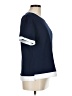 Akemi + Kin Color Block Blue Short Sleeve T-Shirt Size M - photo 4