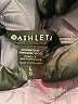 Athleta 100% Nylon Argyle Blue Jacket Size L - photo 6