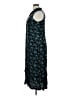 Basic Editions Print Blue Casual Dress Size XL - photo 5