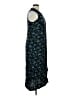 Basic Editions Print Blue Casual Dress Size XL - photo 4