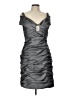 Cachet Gray Cocktail Dress Size 12 - photo 1