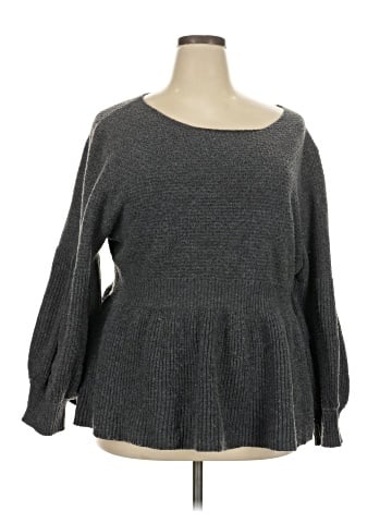 Shein Curve Pullover Sweater (view 1)