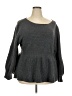 Shein Curve Gray Pullover Sweater Size 18 Plus (3) - photo 1