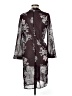 Live 4 Truth 100% Polyester Black Kimono Size M - photo 2
