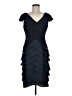 Andre Oliver Blue Cocktail Dress Size 8 - photo 1