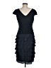 Andre Oliver Blue Cocktail Dress Size 8 - photo 2