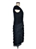 Andre Oliver Blue Cocktail Dress Size 8 - photo 4