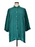 Citron Teal 3/4 Sleeve Button-Down Shirt Size 1X - photo 1