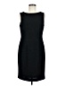 Jessica Howard 100% Polyester Tweed Black Cocktail Dress Size 8 (petite) - photo 1