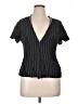 Shein Black Short Sleeve Blouse Size 0X - photo 1
