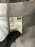 Uniqlo Chevron-herringbone Gray Dress Pants Size M - photo 7