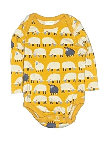 Hanna Andersson Long Sleeve Onesie (view 1)