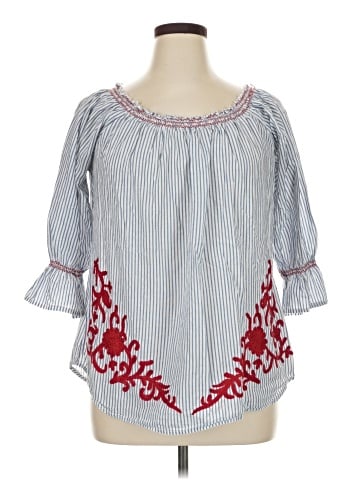 Westport 3/4 Sleeve Blouse (view 1)