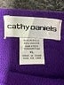 Cathy Daniels Polka Dots Purple Pullover Sweater Size XL - photo 7
