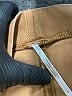 Free People Solid Brown Khaki Shorts Size 8 - photo 3