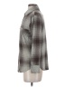 B.wear Plaid Gray Long Sleeve Button-Down Shirt Size XS - photo 5