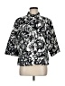 Croft & Barrow Print Black Jacket Size M - photo 1
