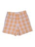 Ann Taylor Checkered-gingham Orange Shorts Size 2 - photo 2