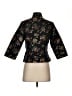 Frederick's of Hollywood Floral Black Jacket Size 4 - photo 2