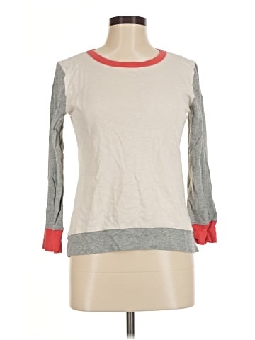 J.Crew Factory Store 3/4 Sleeve T-Shirt (view 1)
