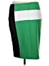 PREMISE Color Block Green Casual Skirt Size 6 - photo 2