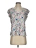 DR2 100% Polyester Ivory Short Sleeve Top Size S - photo 1