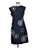Boden Graphic Blue Casual Dress Size 10R - photo 2